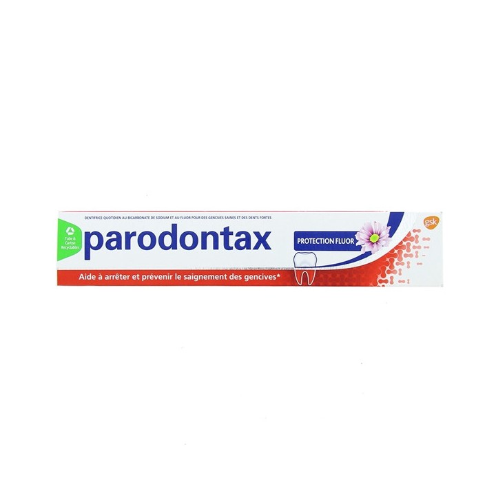 Dentifrice Protection Fluor 75ml - Parodontax - IllicoPharma