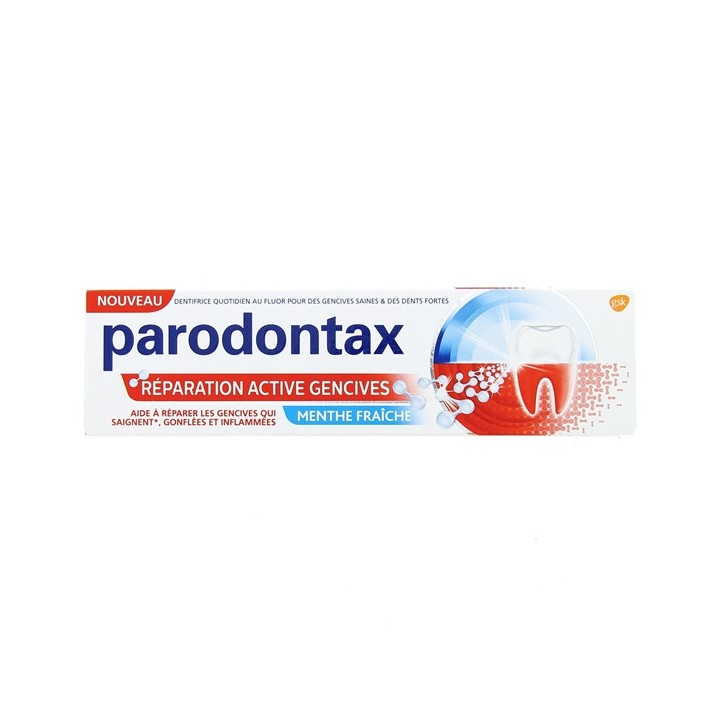 Dentifrice Réparation Active Gencives 75ml - Parodontax - IllicoPharma