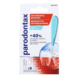Brossettes Interdentaires 0,6mm (Taille 3) x6 - Parodontax - IllicoPharma