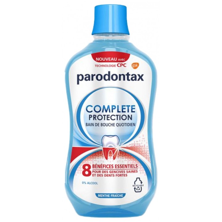 Bain de bouche Complete Protection 500ml - Parodontax - IllicoPharma