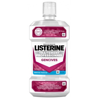 Listerine Traitement Professionnel Gencives Bain de Bouche 500ml - IllicoPharma