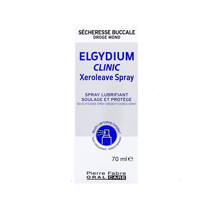 Elgydium Clinic Sécheresse Buccale Spray Lubrifiant 75ml - IllicoPharma