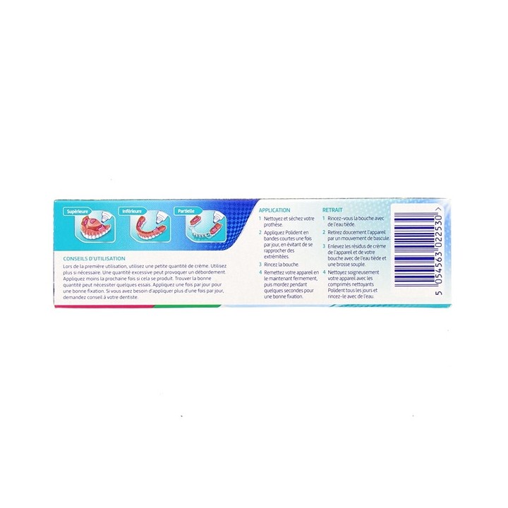 Polident Crème Fixative Fixation Forte 40g - IllicoPharma