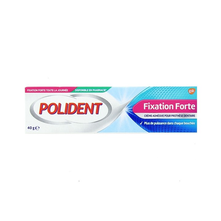 Polident Crème Fixative Fixation Forte 40g - IllicoPharma