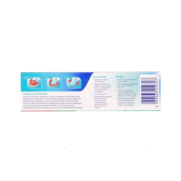 Polident Crème Fixative Protection Gencives 40g - IllicoPharma