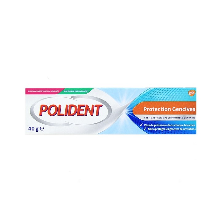 Polident Crème Fixative Protection Gencives 40g - IllicoPharma