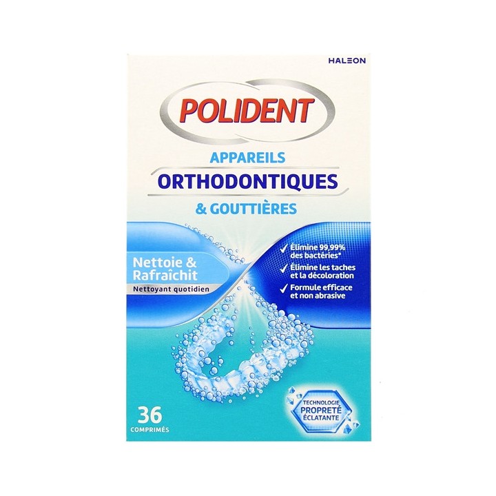 Polident Nettoyant Anti-Bactérien x72cpr - IllicoPharma