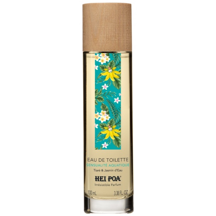 Hei Poa Eau de toilette Sensualité Aquatique Tiaré & Jasmin d'Eau 100ml