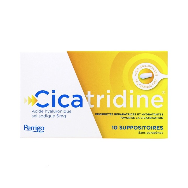 Cicatridine x10 suppositoires - Fissures anales