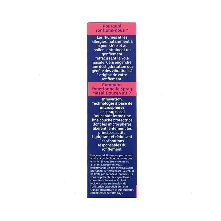 Doucenuit Spray Nasal Anti-Ronflement 10ml - IllicoPharma