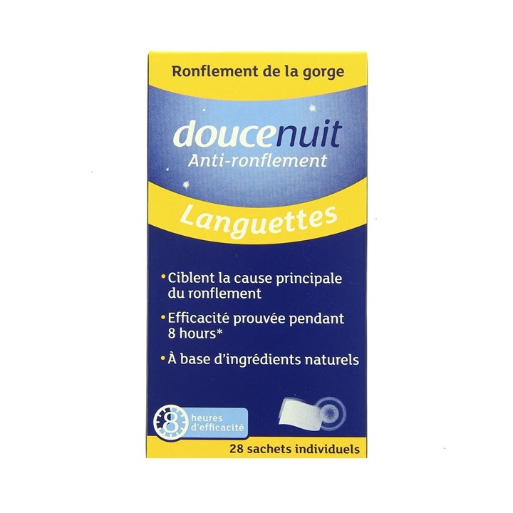 Doucenuit Languettes Anti-Ronflement x28 - IllicoPharma
