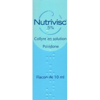 Nutrivisc 5% Collyre - Médicament Yeux secs - IllicoPharma