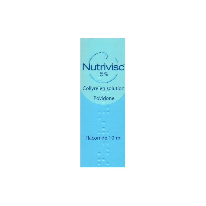 Nutrivisc 5% Collyre - Médicament Yeux secs - IllicoPharma