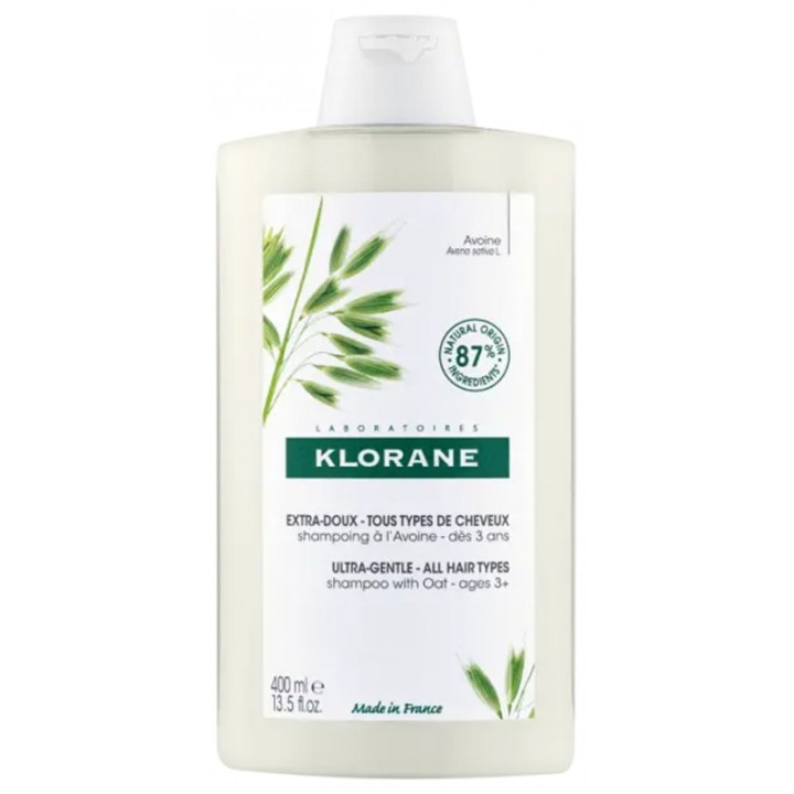 Shampoing Extra-Doux Avoine 400ml - Klorane - IllicoPharma