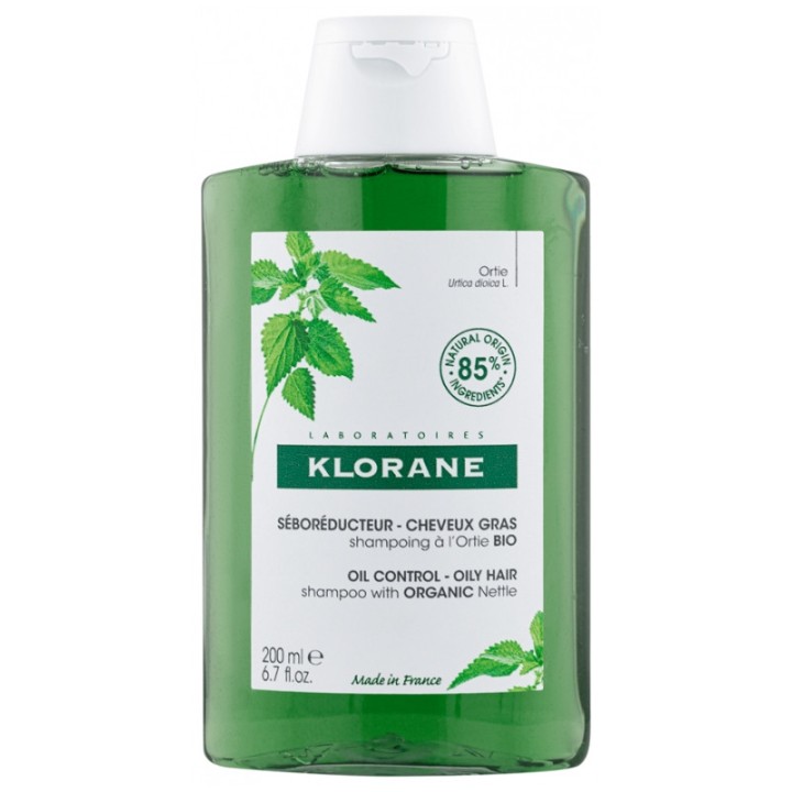 Shampoing Séboréducteur Ortie Bio - 200ml - Klorane - IllicoPharma