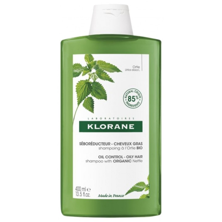 Shampoing Séboréducteur Ortie Bio 400ml - Klorane - IllicoPharma