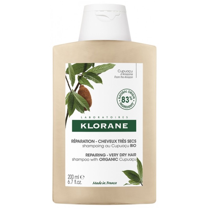 Shampoing Réparation Cupuaçu Bio 200ml - Klorane - IllicoPharma