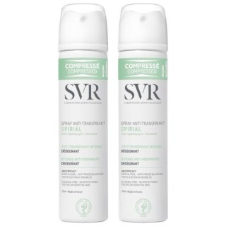 Spirial Spray Anti-transpirant Intense Déodorant 2x75ml SVR - IllicoPharma