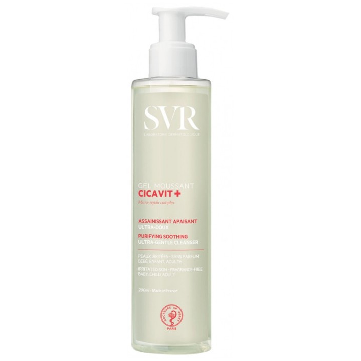 Cicavit+ Gel Moussant 200ml SVR - IllicoPharma