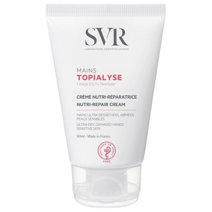 Topialyse Mains Crème Nutri-Réparatrice 2x50ml SVR - IllicoPharma