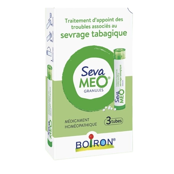 Sevameo Granules - Sevrage Tabagique - Boiron - 3 tubes - IllicoPharma