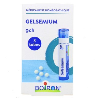 Gelsemium 9CH granules Boiron - 3 tubes