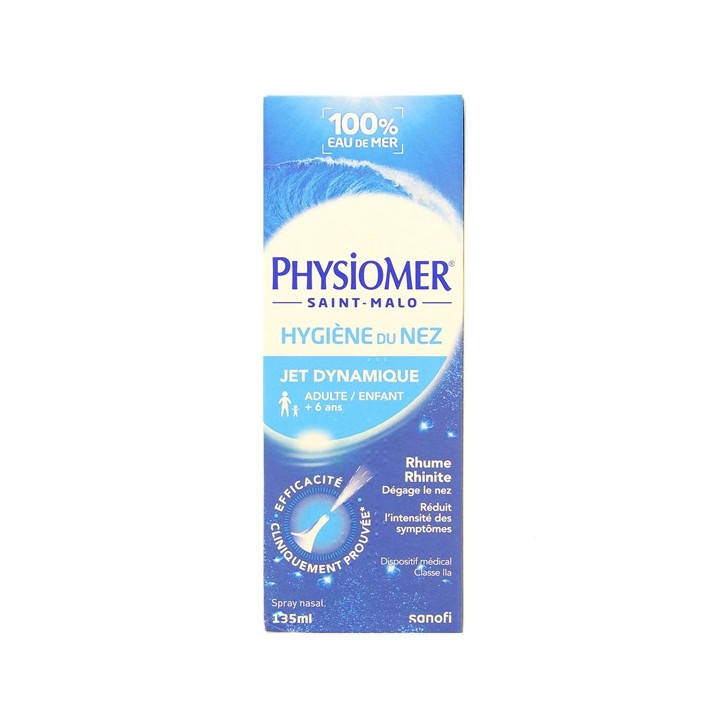 Physiomer Hygiène du Nez Jet dynamique 2x135ml - IllicoPharma