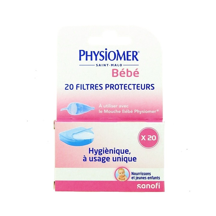 Physiomer Bébé Filtres Protecteurs x20 - IllicoPharma