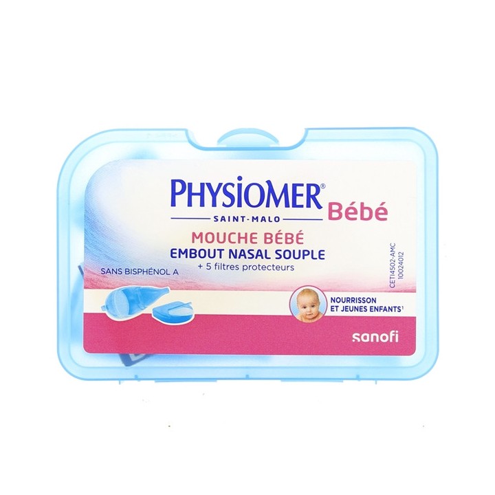 Physiomer Mouche Bébé Embout Nasal Souple - IllicoPharma