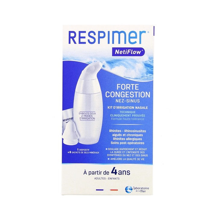Respimer Netiflow Kit d'Irrigation Nasale - IllicoPharma