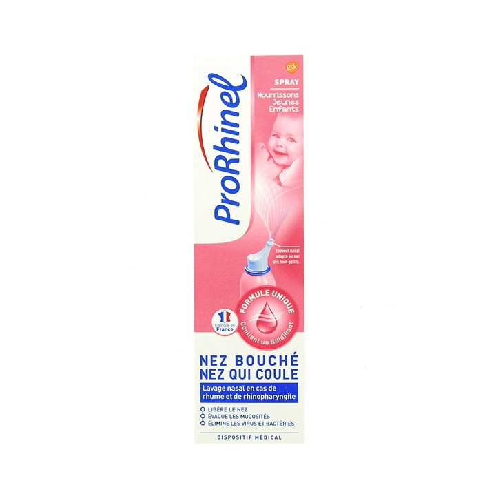 Prorhinel Spray Nasal Nourrisson Jeunes Enfants 100ml - IllicoPharma