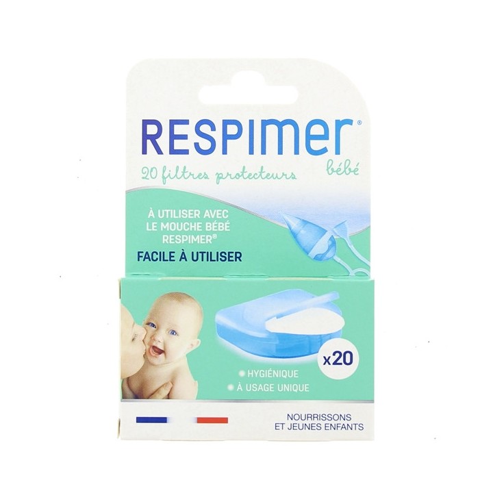 Respimer Filtres Protecteurs pour Mouche Bébé x20 - IllicoPharma