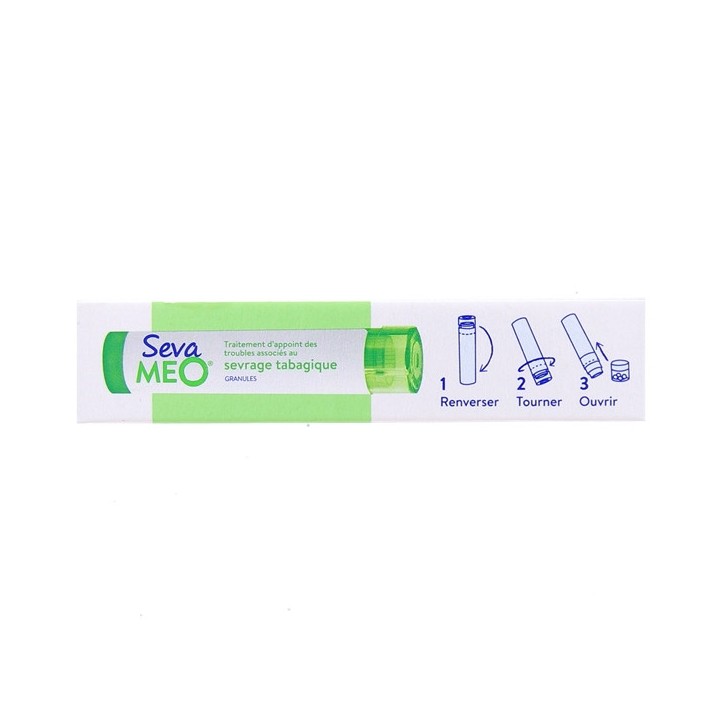 Sevameo Granules - Sevrage Tabagique - Boiron - 3 tubes - IllicoPharma
