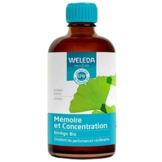 EPB Mémoire et Concentration Ginkgo Bio 100ml Weleda - IllicoPharma