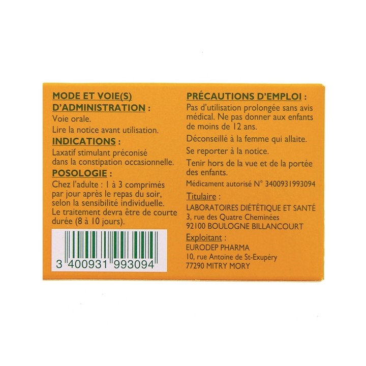 Boldoflorine x40cpr, Constipation, Pharmacie en ligne IllicoPharma