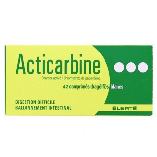 Acticarbine x42cpr, Ballonnements, Pharmacie en ligne IllicoPharma
