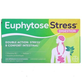Euphytose Stress Digestion 2x14 gélules végétales - Bayer - IllicoPharma
