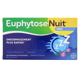 Euphytose Nuit - Bayer - Complément alimentaire - Sommeil
