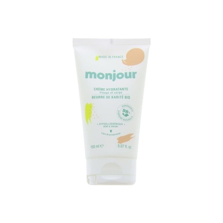 Crème Hydratante Visage & Corps 150ml – Monjour – IllicoPharma