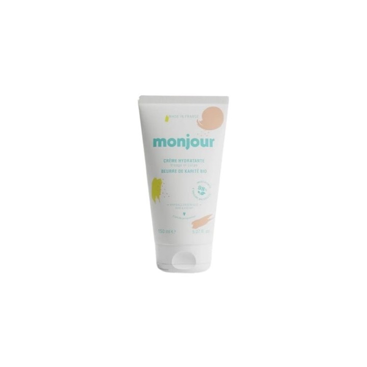 Crème Hydratante Visage & Corps 150ml – Monjour – IllicoPharma