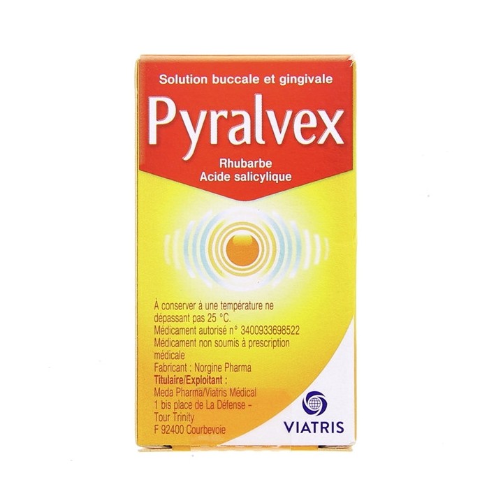 Pyralvex solution buccale, Médicament Aphtes, ulcération buccale - IllicoPharma