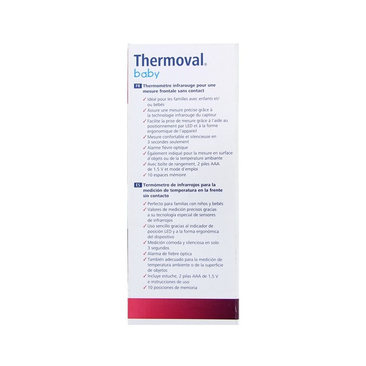 Thermoval Baby Thermomètre Hartmann - IllicoPharma