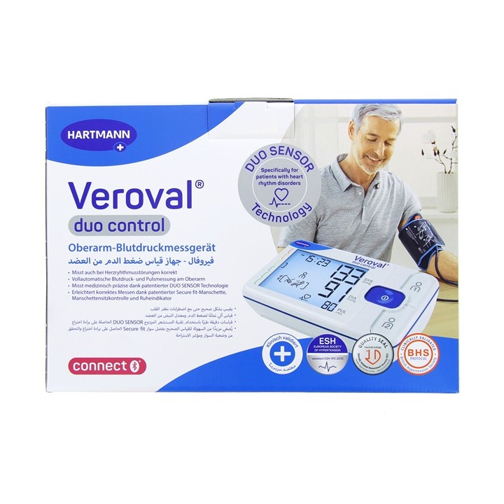 Veroval Duo Control Tensiomètre de Bras - Pharmacie en ligne IllicoPharma