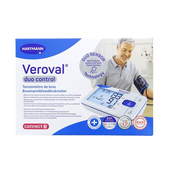 Veroval Duo Control Tensiomètre de Bras - Pharmacie en ligne IllicoPharma