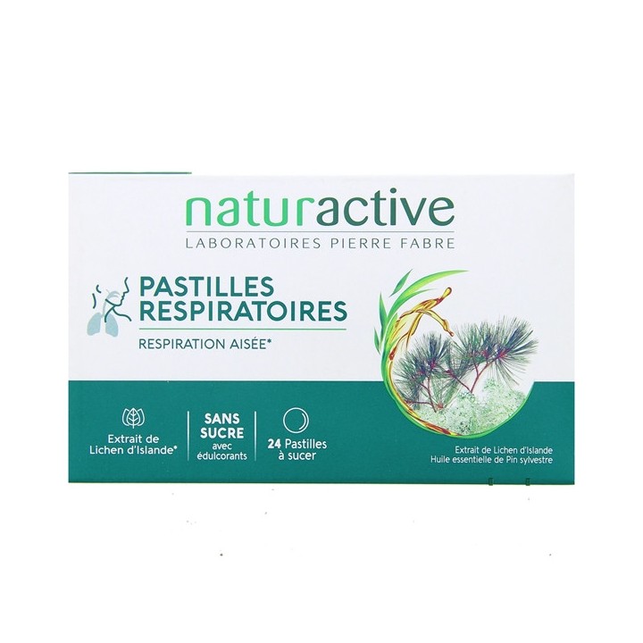 Pastilles Respiratoires x24 Naturactive - IllicoPharma