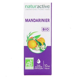 Huile Essentielle Mandarinier Bio 10ml Naturactive - IllicoPharma