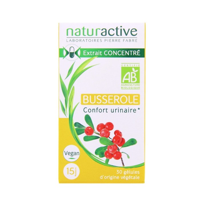 Busserole Bio x30 gélules végétales Naturactive - IllicoPharma