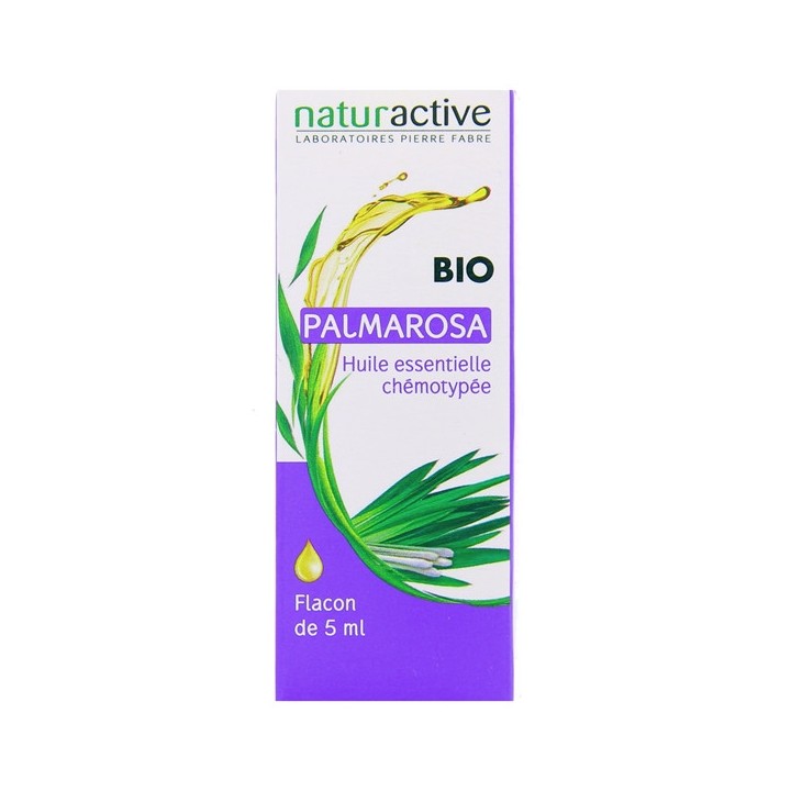 Huile Essentielle Palmarosa Bio 5ml Naturactive - IllicoPharma