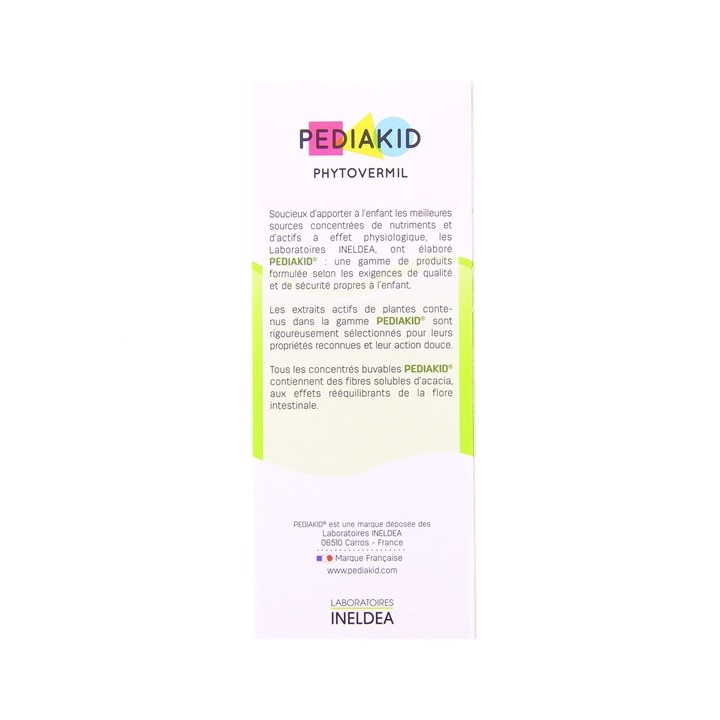Pediakid Phytovermil 125ml - Pharmacie en ligne IllicoPharma