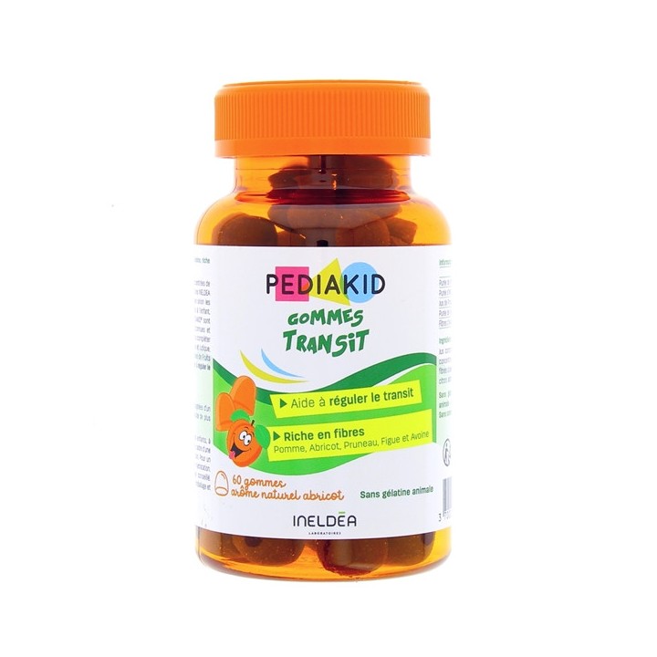 Pediakid Gommes Transit x60 oursons - IllicoPharma